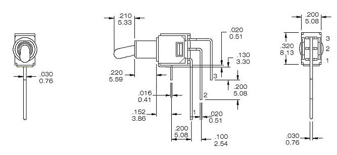 單排彎腳鈕子開關(guān)TS4-102C4鈕子開關(guān)
