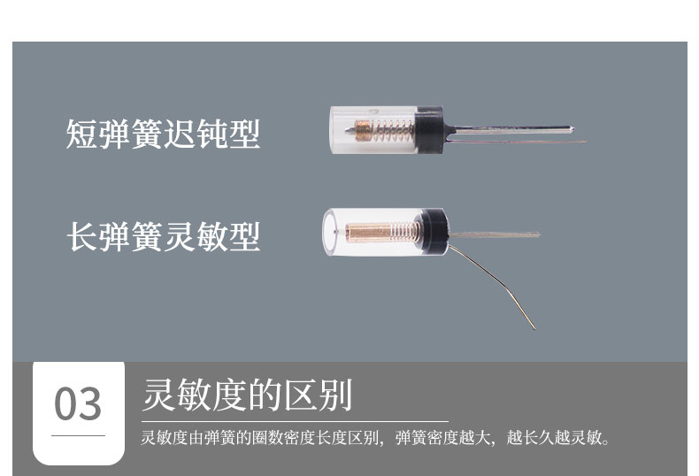 如何區(qū)分遲鈍型和靈敏型的震動開關 如何區(qū)分遲鈍型和靈敏型的震動開關