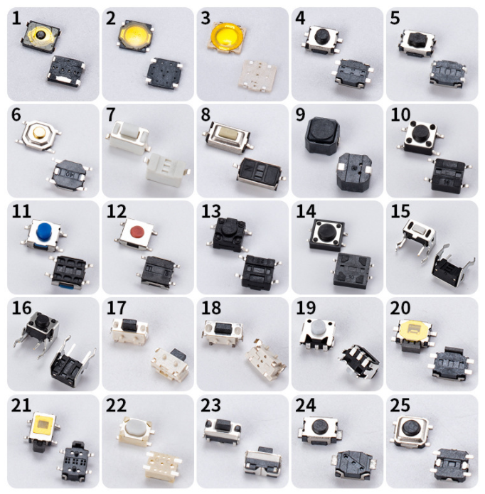 四腳輕觸開關(guān)大全 四腳輕觸開關(guān)大全